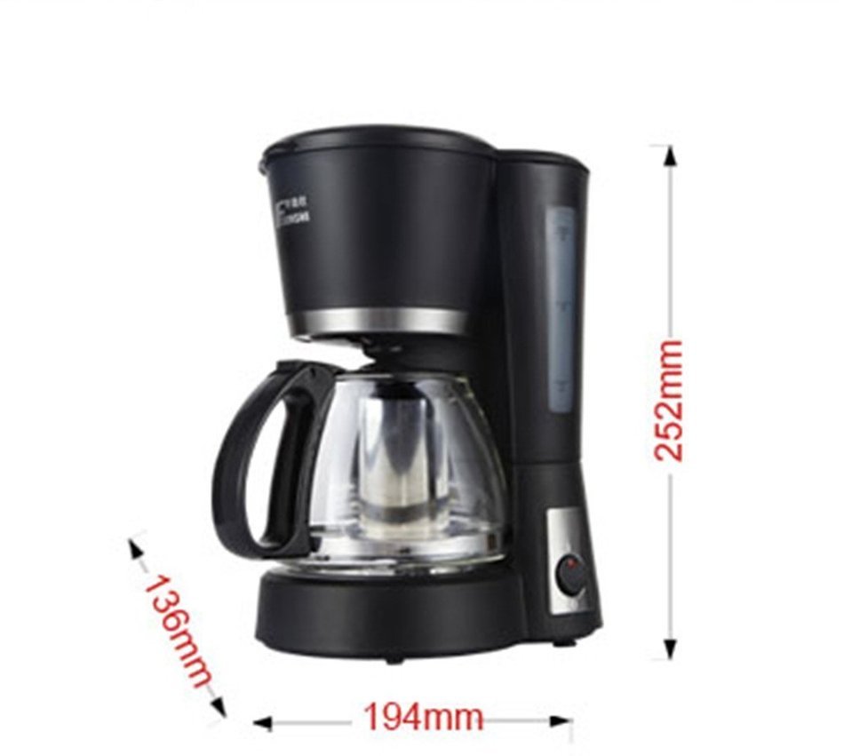 Royal- MD-210C American Style Fully Automatic Drip Coffee Machine Anti-dry Thermal Insulation Coffee Pot 0.6L N2
