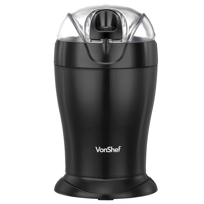 VonShef Whole Coffee Bean, Nut & Spice Grinder - Powerful 150W Motor with Stainless Steel Twin Blades N7