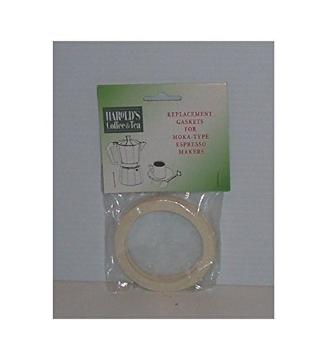Espresso Pot Gaskets 9-Cup 3 3/16" Wide for Aluminum Pot Set-3