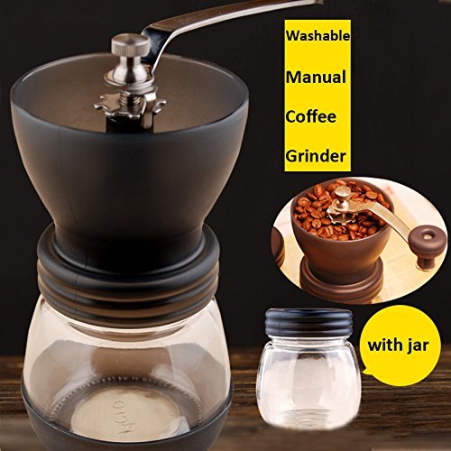 Shop24Hrs Manual Coffee Grinder Mill Handy Coffee Bean Soybean Milk Grinder Machine N3
