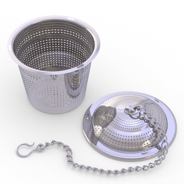 TEAlise Set of 2 Loose Leaf Tea and Spice Infuser Ultra Fine Stainless Steel Strainer & Steeper for a Superior... N2
