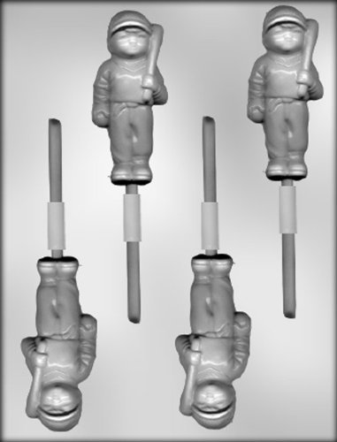 CK Products Baseball Player Sucker Choc Mold