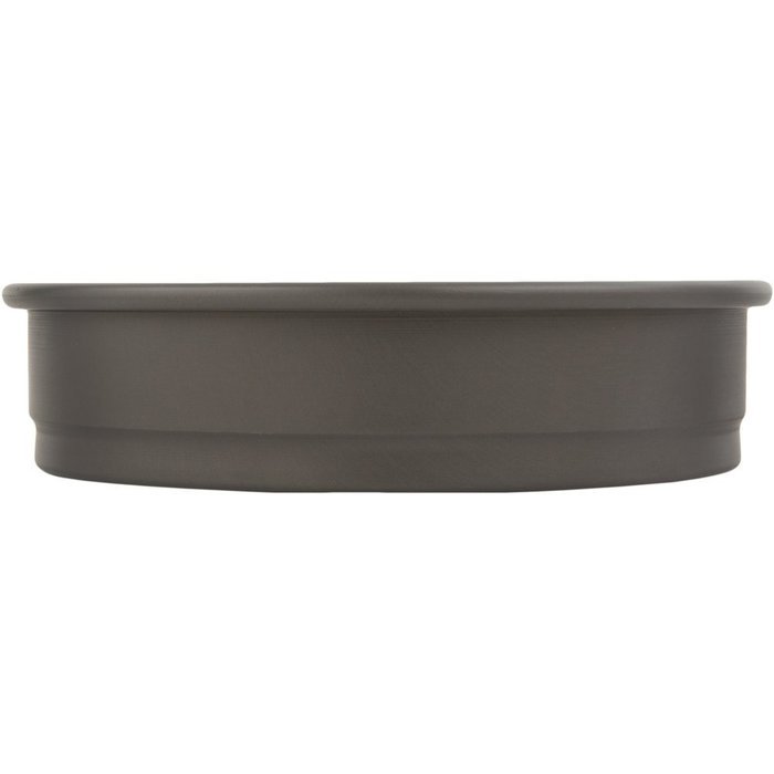 American Metalcraft HC5007 7" x 2" Hard Coat Anodized Aluminum Straight Sided Pizza Pan