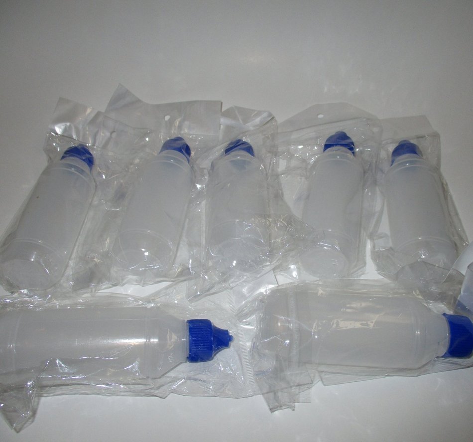 3D Jelly Cake Tools Bottle Gelatin Art Jello Gracilaria Bottle Needle Bottle 100ml Luer Lock Tip Empty Bottle... N9
