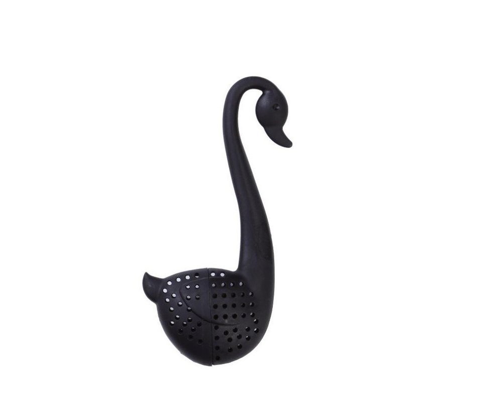 Swan Tea Infuser / Strainer (Black & White)