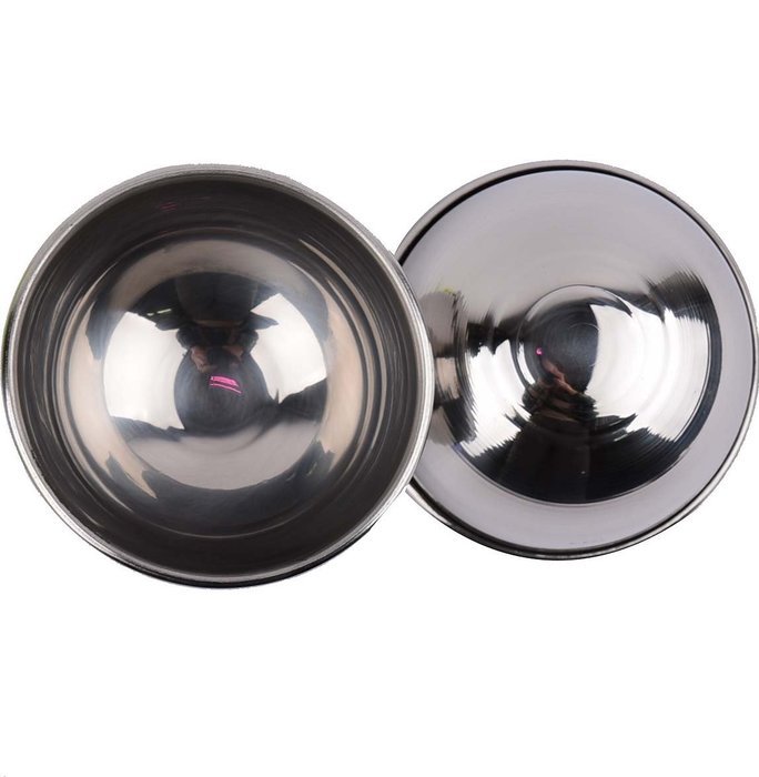 Bath Bomb Ball Molds Bath Fizzies Stainless Steel Molds 2pieces Per 1set D2.56inch/6.5cm N14