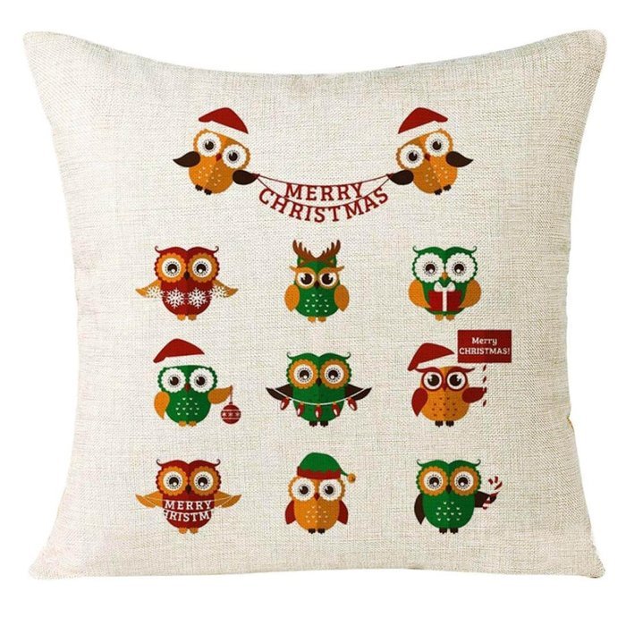 Christmas Pillow Case,Beautyvan Xmas Christmas Animal Sofa Home Decoration Festival Pillow Case Cushion Cover... N10