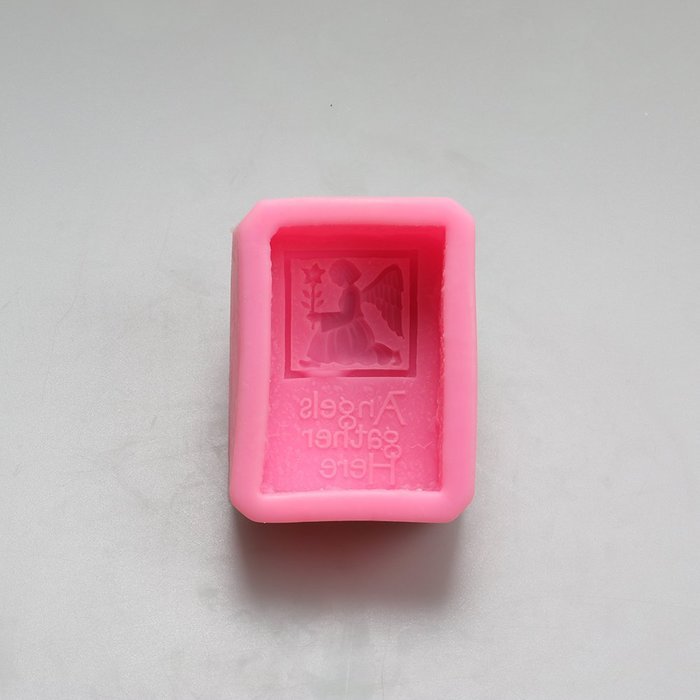 Pinkie Tm Angel and flower Soap Mold,Resin Clay Chocolate Candy Silicone Cake Mould,Fondant Cake Decorating Tools... N5