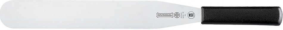 Mundial 5650-6 6-Inch Baker's Icing Spatula, Black