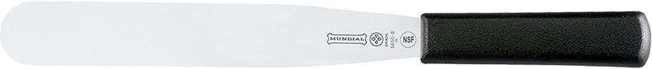 Mundial 5650-6 6-Inch Baker's Icing Spatula, Black N2