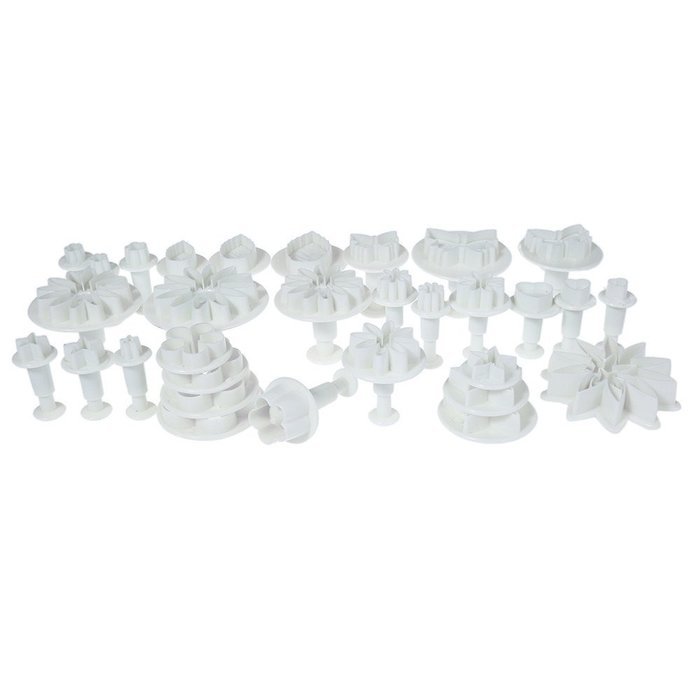 YUFENG 47 in 1 Kitchen Baking Molding Kit Sugarcraft Making Mould for Cookie Cake Decoration N5