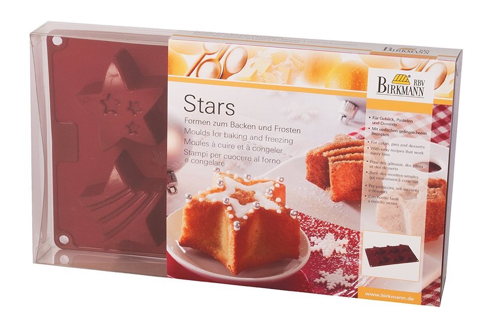 Birkmann Silicon Six Stars Baking Mold
