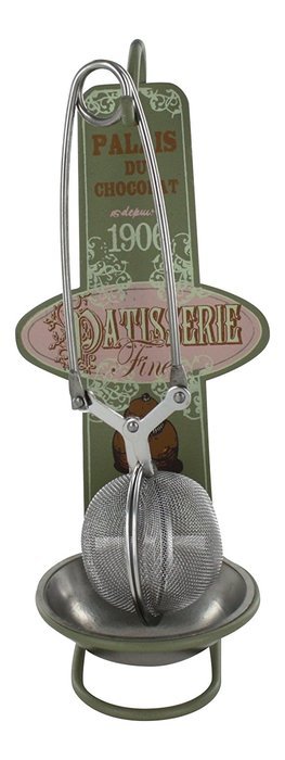 Loose Tea Ball Infuser Holder, French Vintage Design "The l'Imperial"