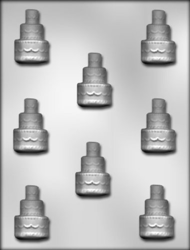 CK Products 1-3/4-Inch 3-D Tiered Cake Chocolate Mold