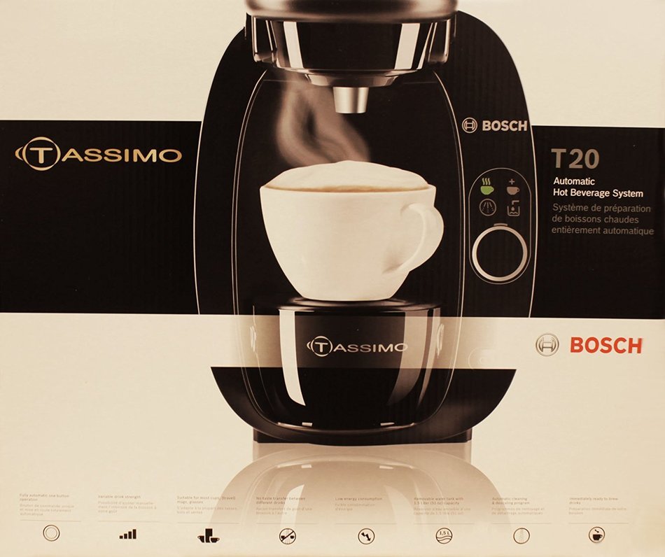 TASIMO T20 COFFEE MACHINE 3MW