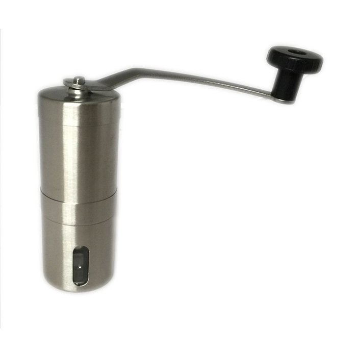 SZMWL Mini Hand Coffee Grinder Manual Coffee Press Ceramic Burr Grinder Made with Professional Grade Stainless... N9