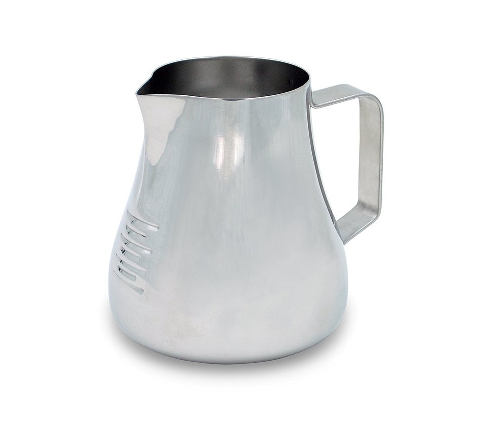 Diguo Espresso Coffee Milk Frothing Pitcher (20oz/600cc, Silver) N2