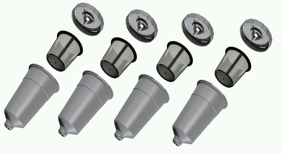 Coffee Makers Parts & Accs FOUR (4) My K-Cup Style Reusable Coffee Filter for Keurig Brand New