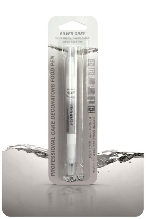 Rainbow Dust Food Pen - Silver