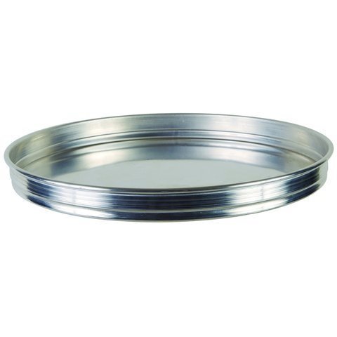 Winco APZK-1615, 16" x 1.5" Aluminum Stackable Deep Pizza Pan, Pizza Commercial Deep Dish with Rims
