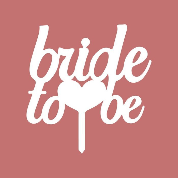 Sweet Cake Topper Of Bridal N2