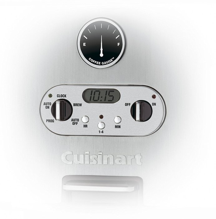 Cuisinart DCC-2000 Coffee-on-Demand 12-Cup Programmable Coffeemaker, Brushed Metal N3