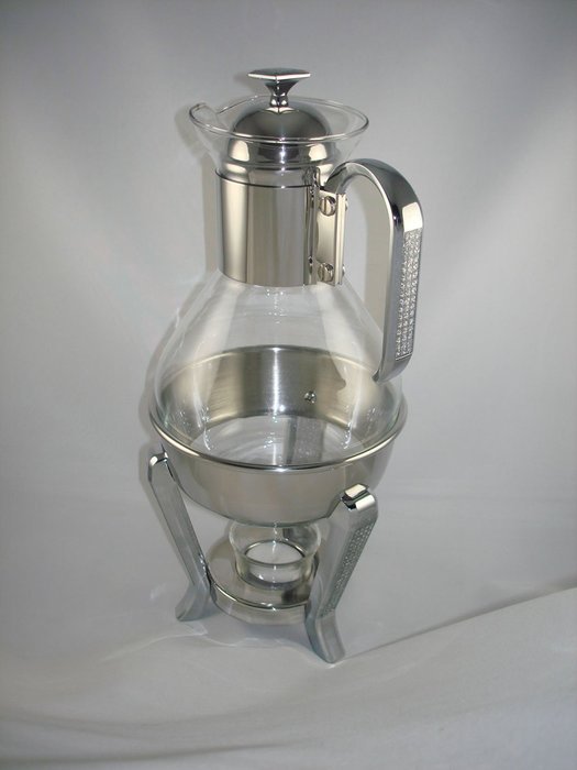 Glitter Stainless Steel Tea/coffee Warmer set N3
