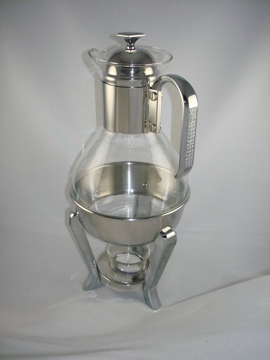 Glitter Stainless Steel Tea/coffee Warmer set N4