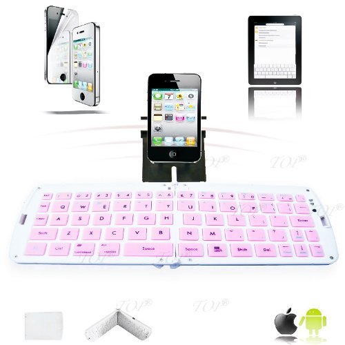 Top quality android tablet external keyboard ipad rubber bluetooth