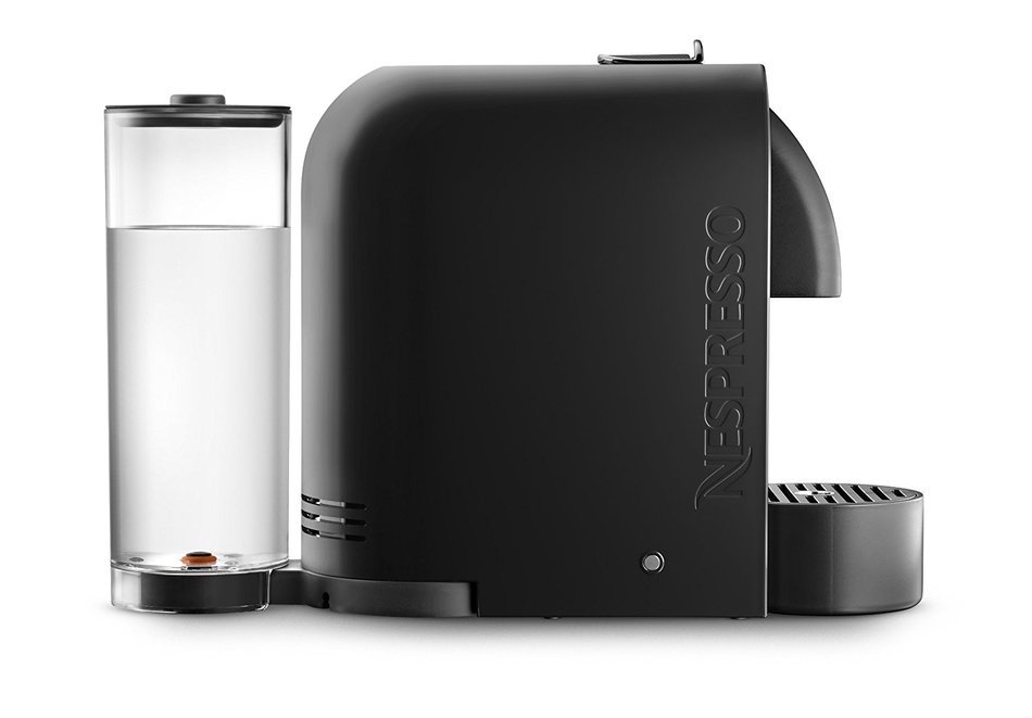 Nespresso U D50 Espresso Maker with Aeroccino Milk Frother, Pure Black N3