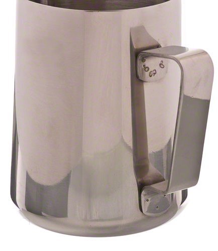 Update International EP-20 Stainless Steel Frothing Pitcher, 20-Ounce, Set of 6 N2