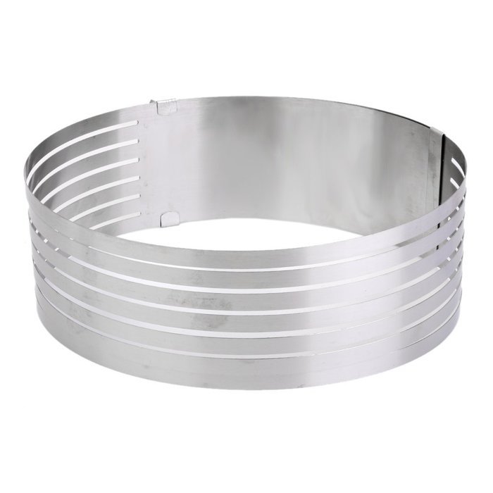 Adjustable 9.5-12 Inch Mousse Layered Cake Mold Baking Ring
