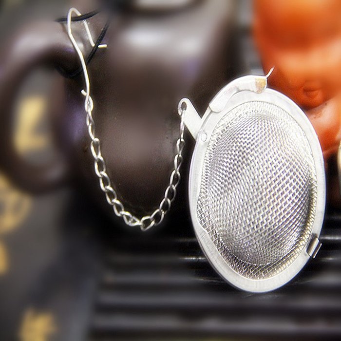 SySrion New Stainless Steel Mesh Tea Balls -Quality Stainless Steel - Durable and Rust Resistant(Pack of 6) N4