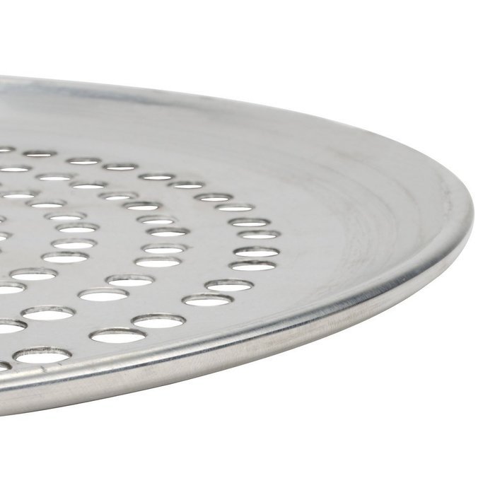 American Metalcraft CTP18SP 18" Super Perforated Standard Weight Aluminum Coupe Pizza Pan