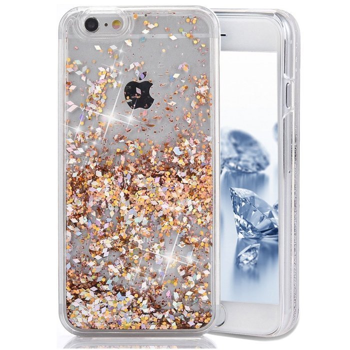 iPhone 4S Case,Phezen Bling Glitter Soft Gel Clear TPU Case for iPhone 4/4S , Glow in the Dark Luminous Heart... N32