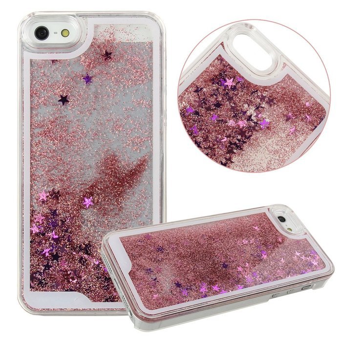 iPhone 4S Case,Phezen Bling Glitter Soft Gel Clear TPU Case for iPhone 4/4S , Glow in the Dark Luminous Heart... N33