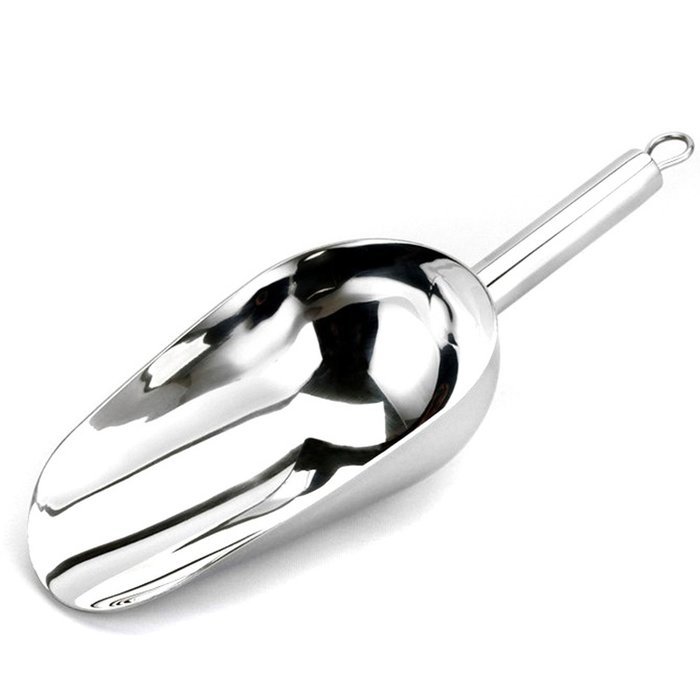 HAPPYNUTS ICE SCOOPS Multipurpose Mirror Finished Stainless Steel Scoop, 24 Ounces N6