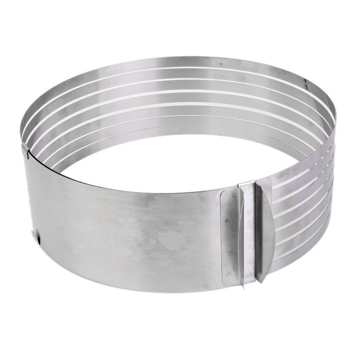 Adjustable 9.5-12 Inch Mousse Layered Cake Mold Baking Ring N3