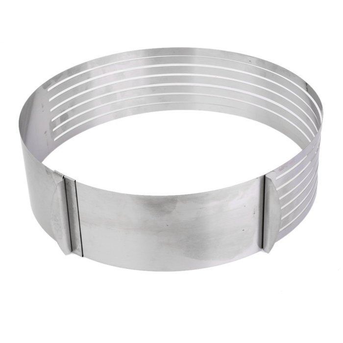 Adjustable 9.5-12 Inch Mousse Layered Cake Mold Baking Ring N4
