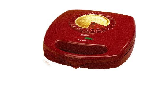 Sunbeam FPSBPMM980 4-Piece Pie Maker, Red N3