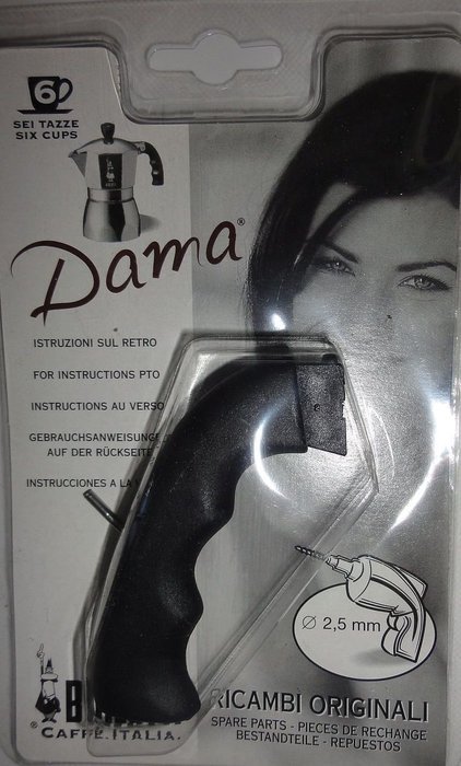 Bialetti: Replacement for Dama 6-Cups (1 Handle) [ Italian Import ]