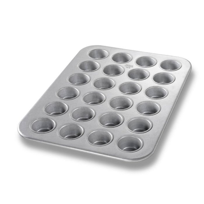 Chicago Metallic 45245 24 Cup Mini-Muffin Pan With AMERICOAT Plus