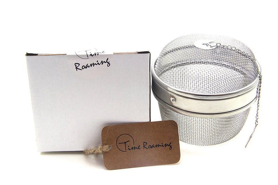Time Roaming 4.3"D stainless steel mesh tea ball infuser