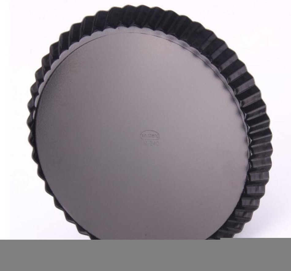 Ancdream 11 inch Non-Stick Removable Loose Bottom Quiche Pan, Round Tart Quiche Pan N5