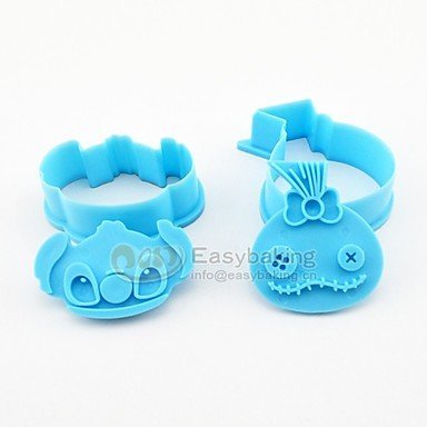 Y&XL&H 2016 New Cute Cartoon Animal 3D Biscuit Mold Coraline Cookie Cutters and Stamps