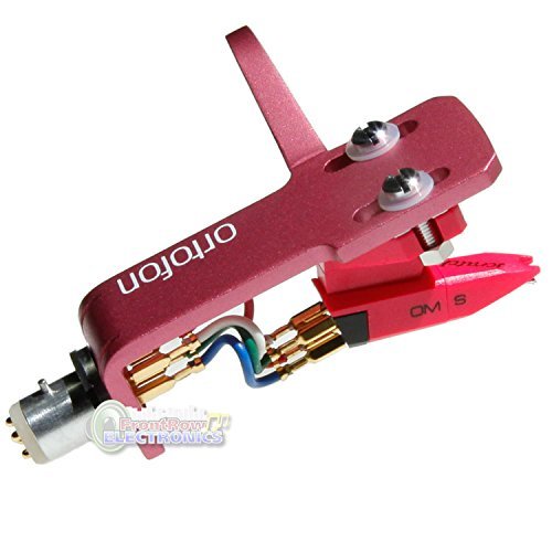 Ortofon OM SCRATCH Cartridge Pre-Mounted on SH-4 Headshell Pink N2