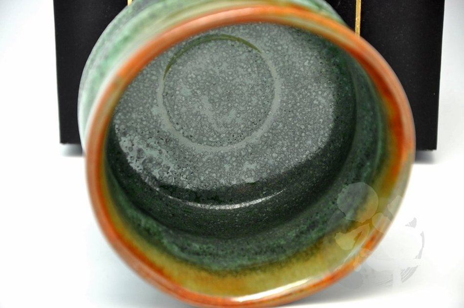 Japanese Mino Yaki ware Matcha Bowl Green Tea 11 / 11 / 8cm (4.3 / 4.3 / 3.1inch)[7318] N3