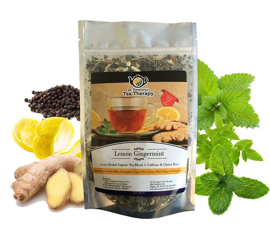Stainless & Glass Tea Pot with Infuser and 4 Great Flavored Organic H N5