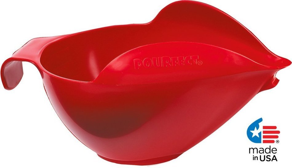 POURFect Bol para mezclar (102012Copa, Empire Red
