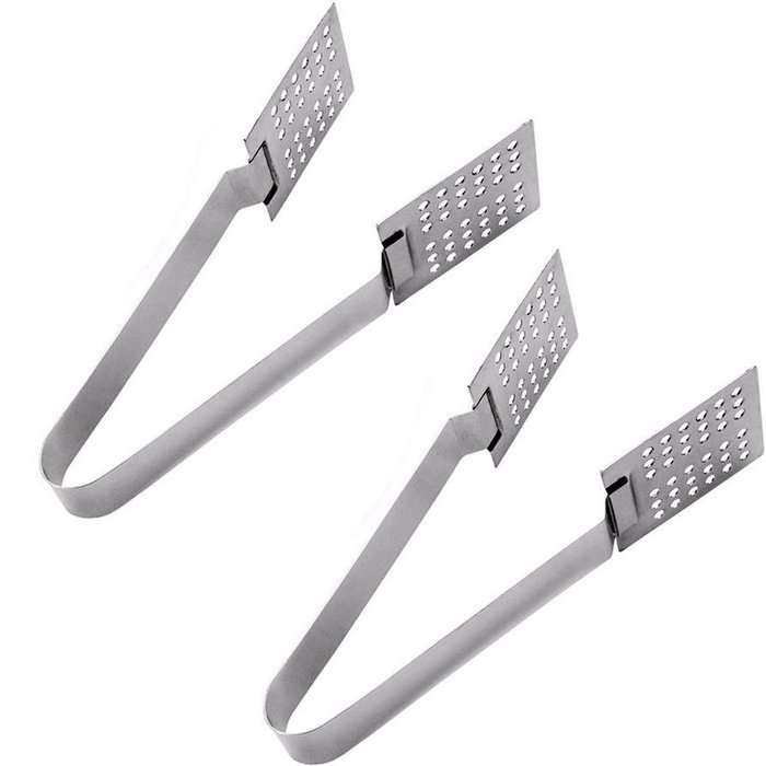 Hampton Direct Set of 2 Stainless Steel Tea Bag Squeezers - Drink Accessories N2